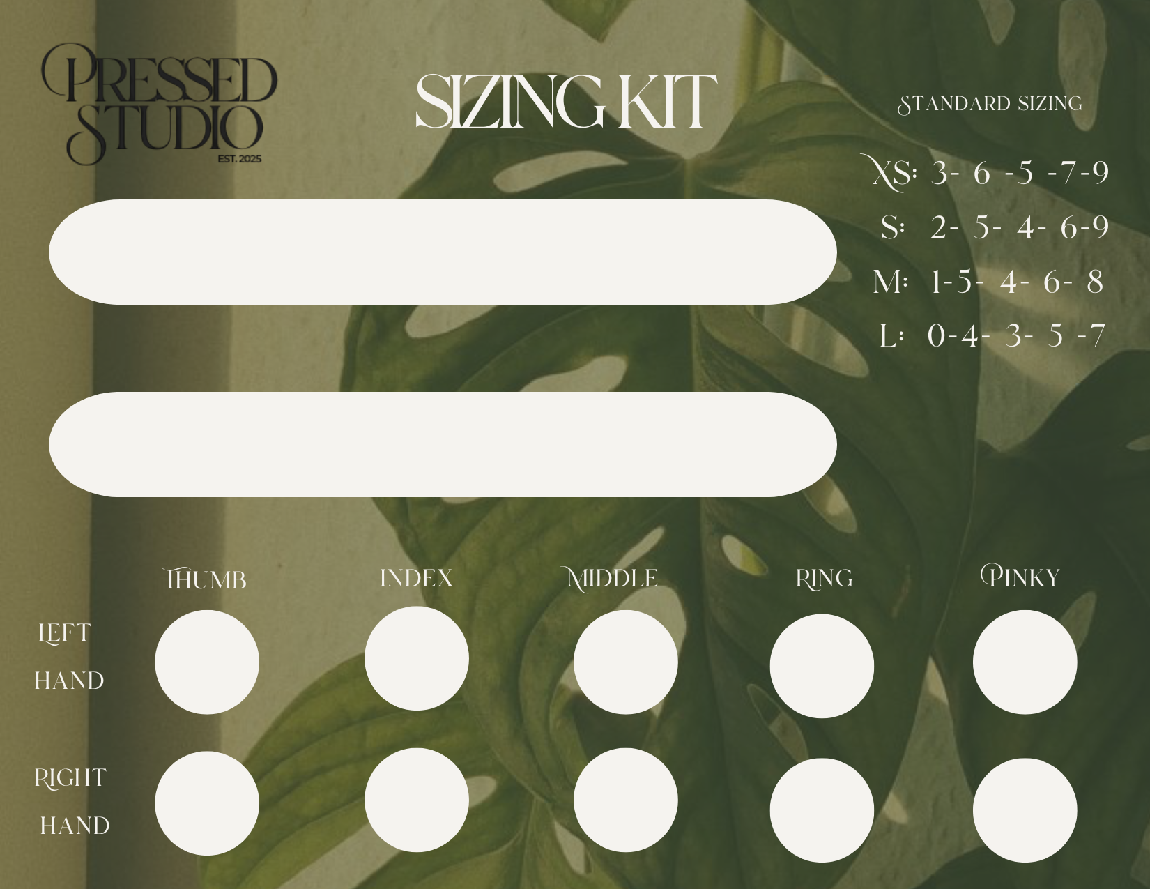 Sizing Kit